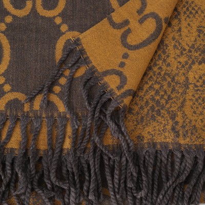 SF1718 YELLOW- Women's Fashion Winter Scarf