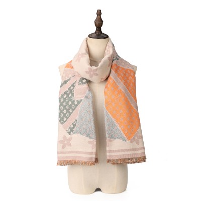 SF1719 PINK - Women's Fashion Winter Scarf