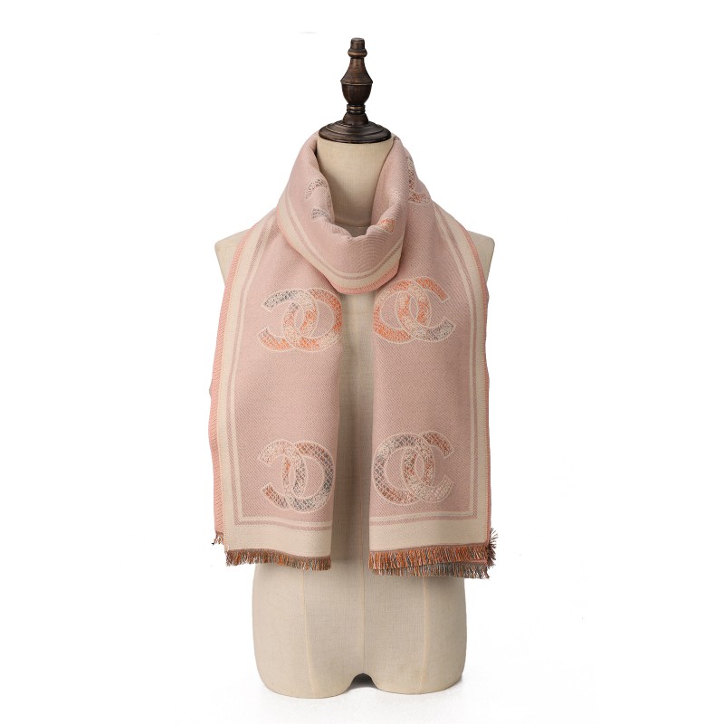 SF1721 PINK - Women's Fashion Winter Scarf