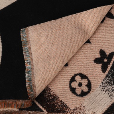 SF1722 BLACK- Women's Fashion Winter Scarf