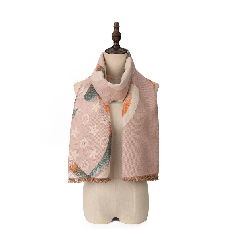 SF1722 PINK - Women's Fashion Winter Scarf