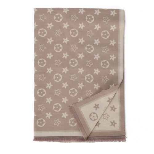 SF1728 GOLD-Women Fashion Winter Scarf