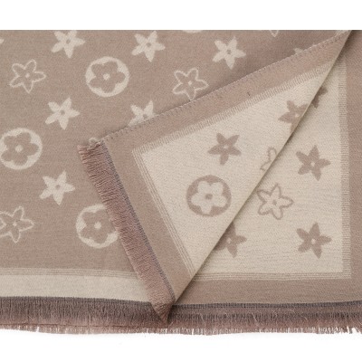 SF1728 GOLD-Women Fashion Winter Scarf