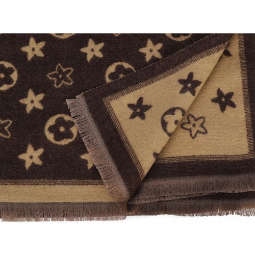 SF1728 YELLOW-Women Fashion Winter Scarf