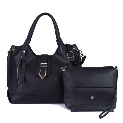 VK5633-BLACK elegant color and style bags set