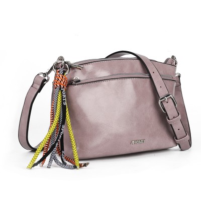 CT35398-Purple- Solid Color Simple Cross-Body Bag CT35398-Purple- Solid Color Simple Cross-Body Bag