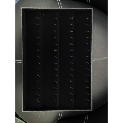 HGRQ127 BLACK Jewellery packaging box 35*24*3